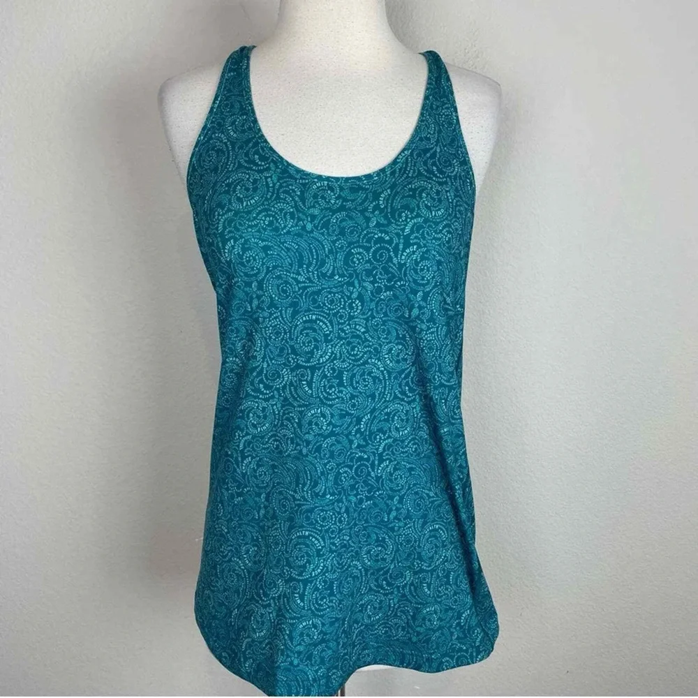 lululemon Cool Racerback Foli Manifesto Bali Breeze Tofino Teal